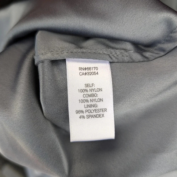 Moving Sale! 💘  Anthropologie BHLDN Hitherto Fleur Lace Gray Sleeveless Dress 2 - Picture 9 of 9